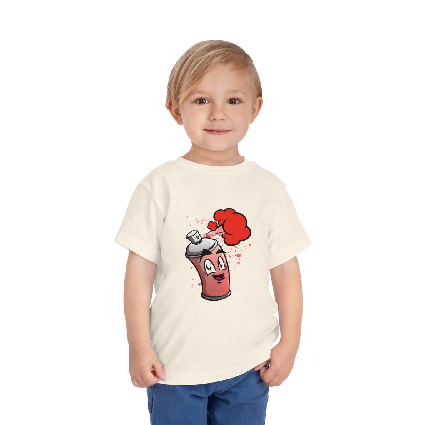 Spraypaint (RED) Toddler Tee