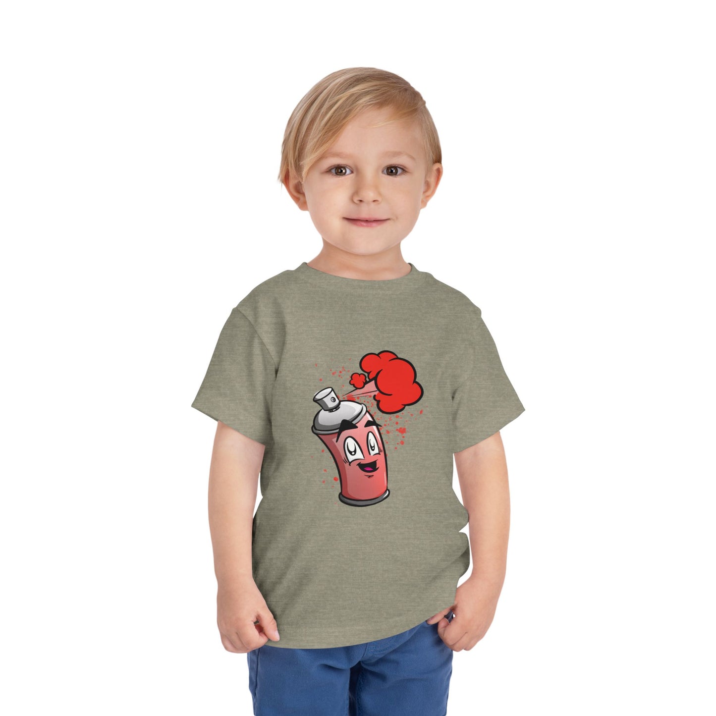 Spraypaint (RED) Toddler Tee