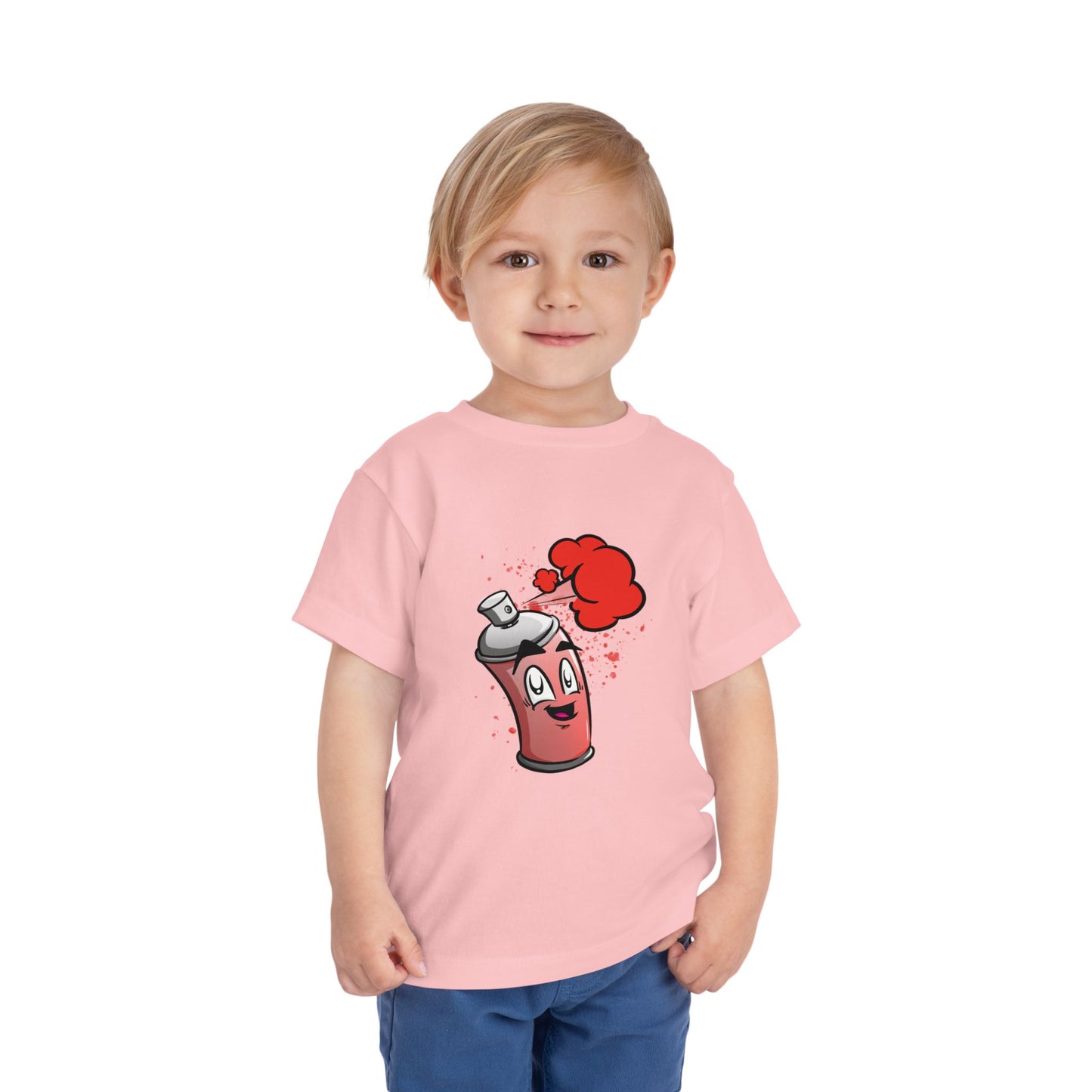 Spraypaint (RED) Toddler Tee