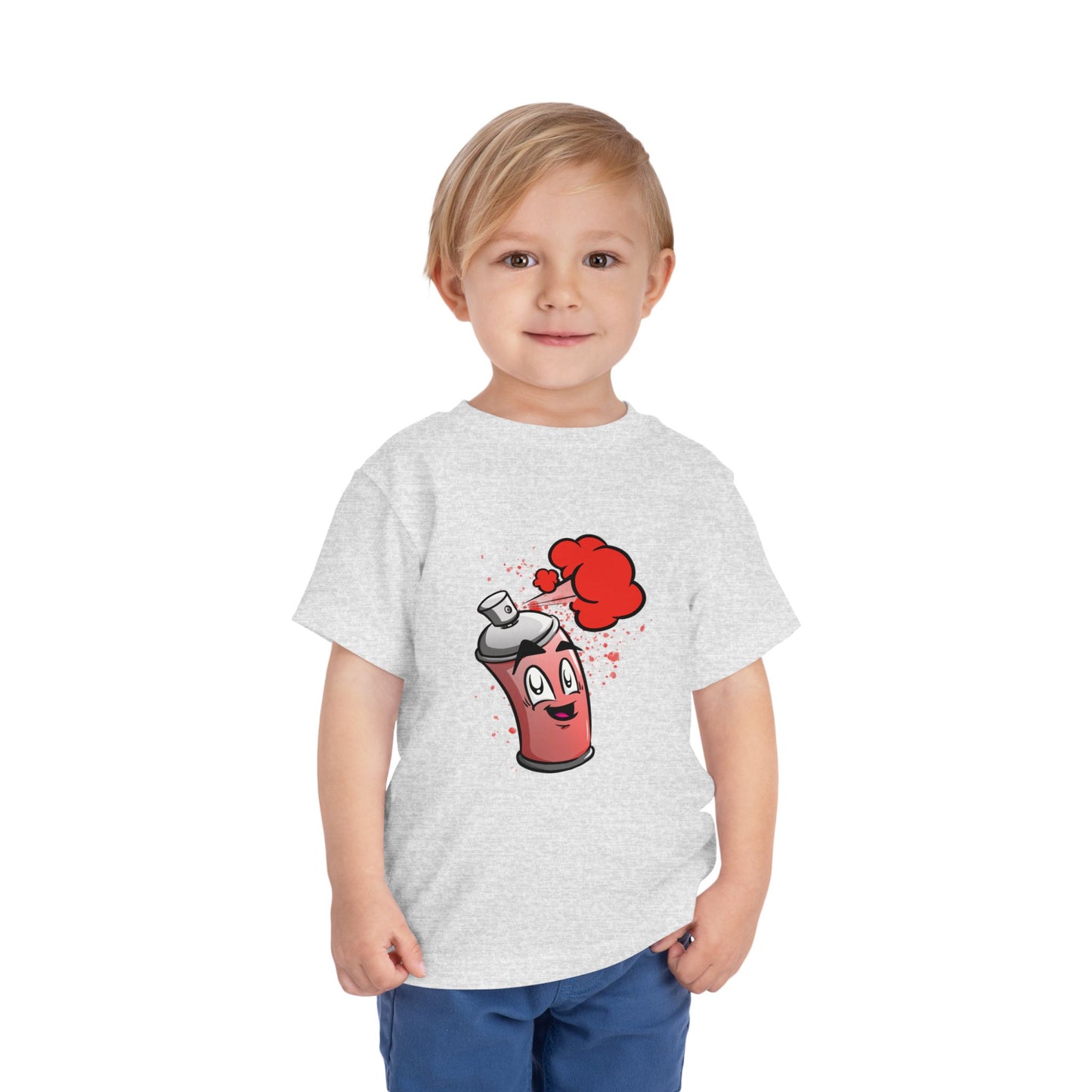 Spraypaint (RED) Toddler Tee
