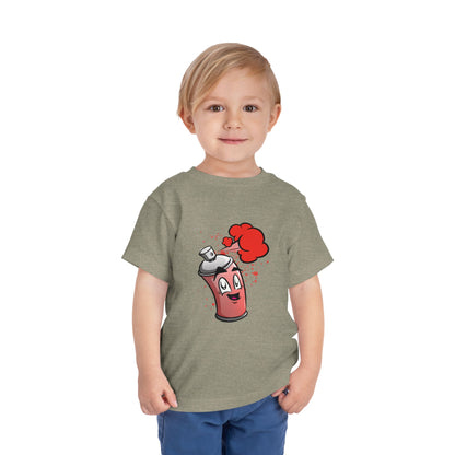 Spraypaint (RED) Toddler Tee
