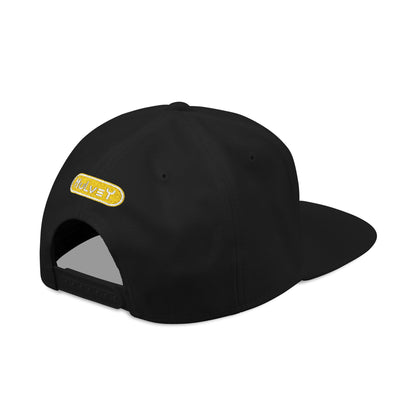 Embroidered Snapback Cap - Stylish Streetwear Hat, Fashion Accessory, Unisex Gift, Casual Wear, Custom Embroidery Design