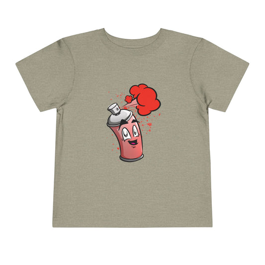 Spraypaint (RED) Toddler Tee